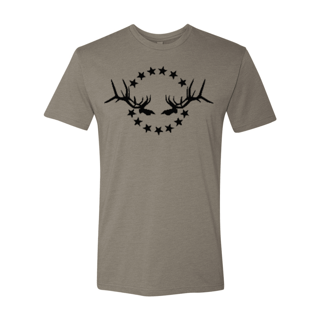Men's T-Shirt: Simple Black Logo - Liberty Game Calls 