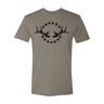Men's T-Shirt: Simple Black Logo - Liberty Game Calls 