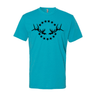 Men's T-Shirt: Simple Black Logo - Liberty Game Calls 