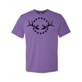 Men's T-Shirt: Simple Black Logo - Liberty Game Calls 