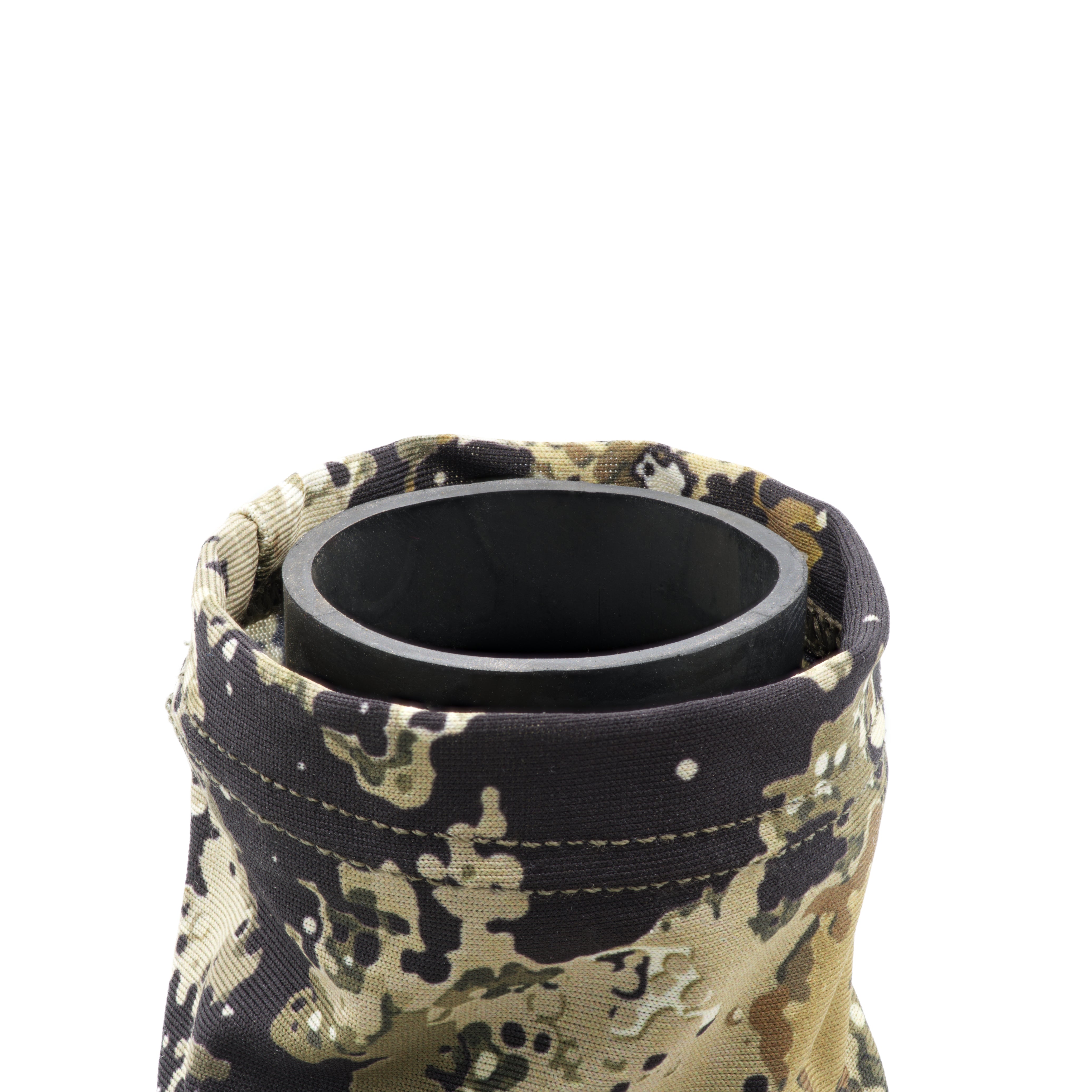 A close-up image of the mouthpiece of the Lil’ Big Horn Bugle Tube from Liberty Game Calls.